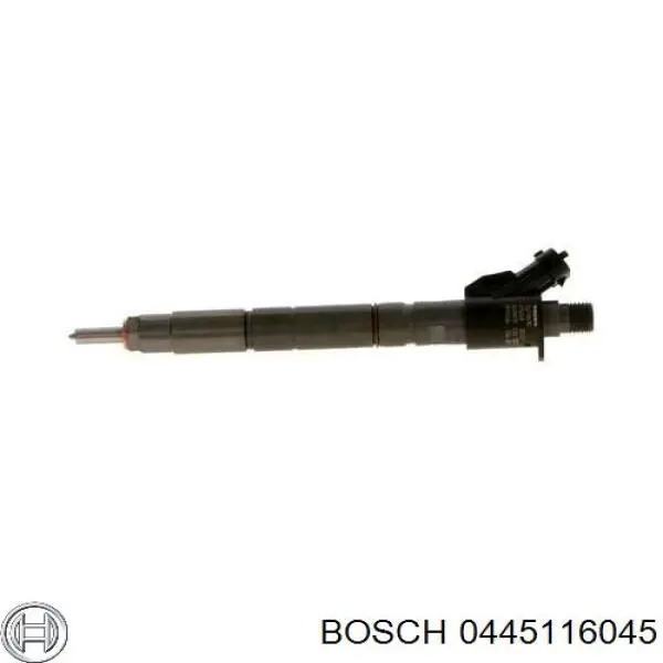 Купити 0445116045 Bosch Форсунка дизельна в зборі, розпилювач + тримач