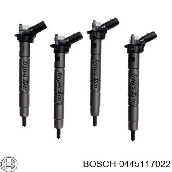 Купити 0445117022 Bosch Форсунка дизельна в зборі, розпилювач + тримач