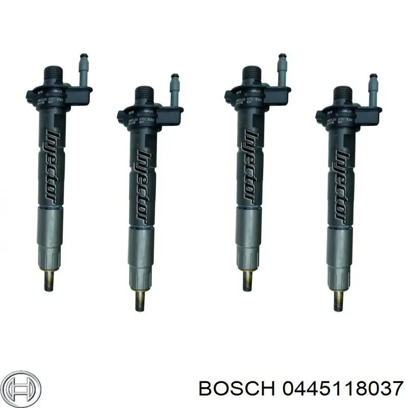 Купити 0445118023 Bosch Форсунка дизельна в зборі, розпилювач + тримач