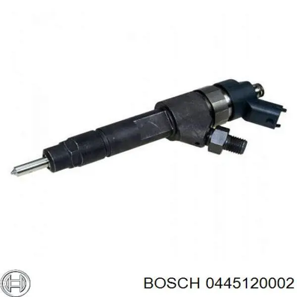 Купити 0445120002 Bosch Форсунка дизельна в зборі, розпилювач + тримач