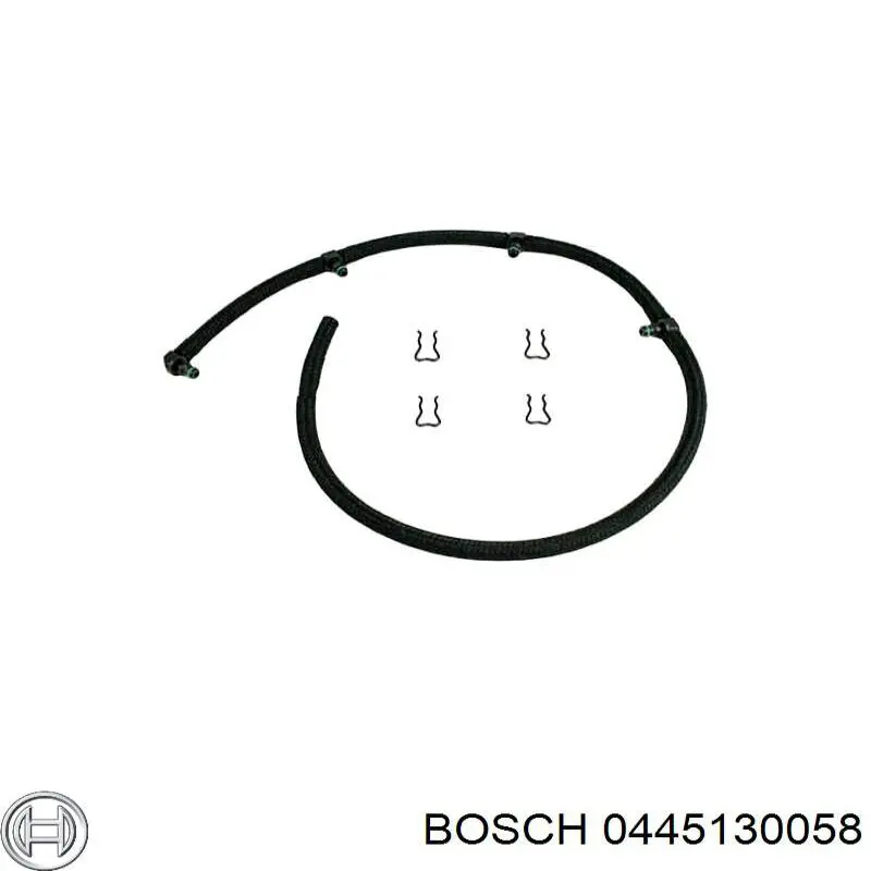 Трубка паливна, зворотня від форсунок ENT120117 Engitech
