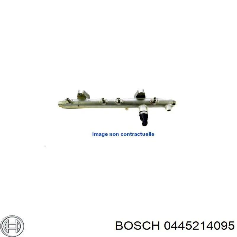 Розподільник палива 0445214095 Bosch
