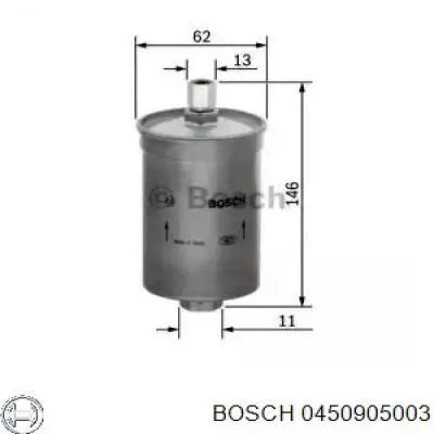Паливний фільтр 0450905003 Bosch
