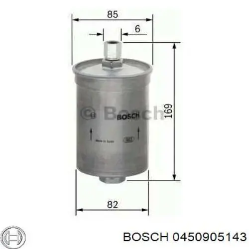 0450905143 Bosch фільтр паливний