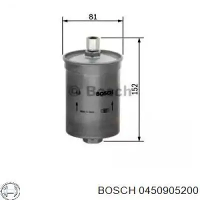 Паливний фільтр 0450905200 Bosch