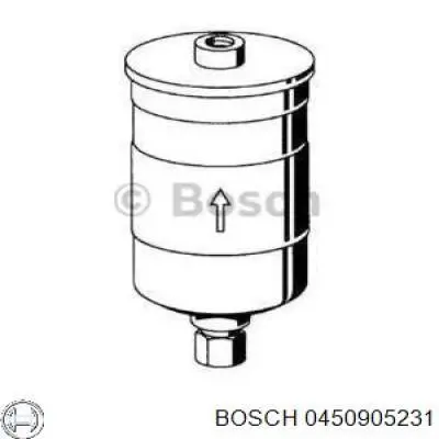 Купити 0450905231 Bosch Фільтр-відстійник палива грубої очистки