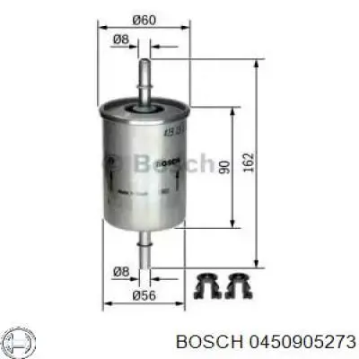 Паливний фільтр 0450905273 Bosch