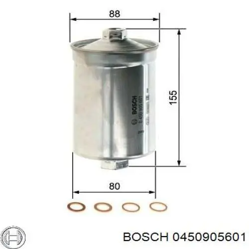 0450905601 Bosch фільтр паливний