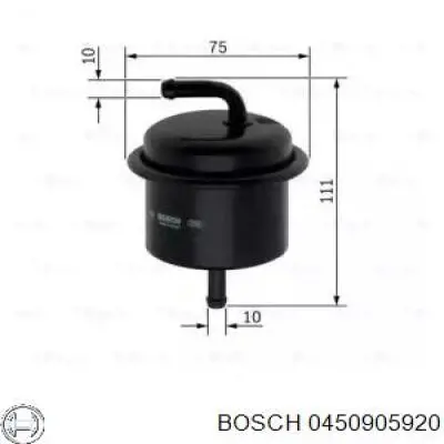 0450905920 Bosch фільтр паливний