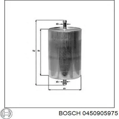 0450905975 Bosch Фільтр палива
