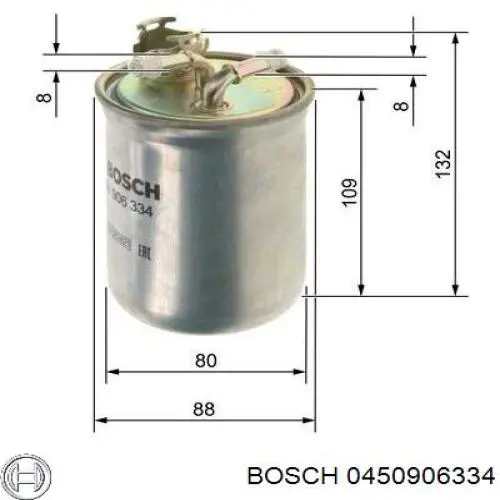 Фільтр паливний 0450906334 Bosch