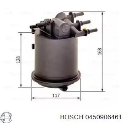 0450906461 Bosch фільтр паливний