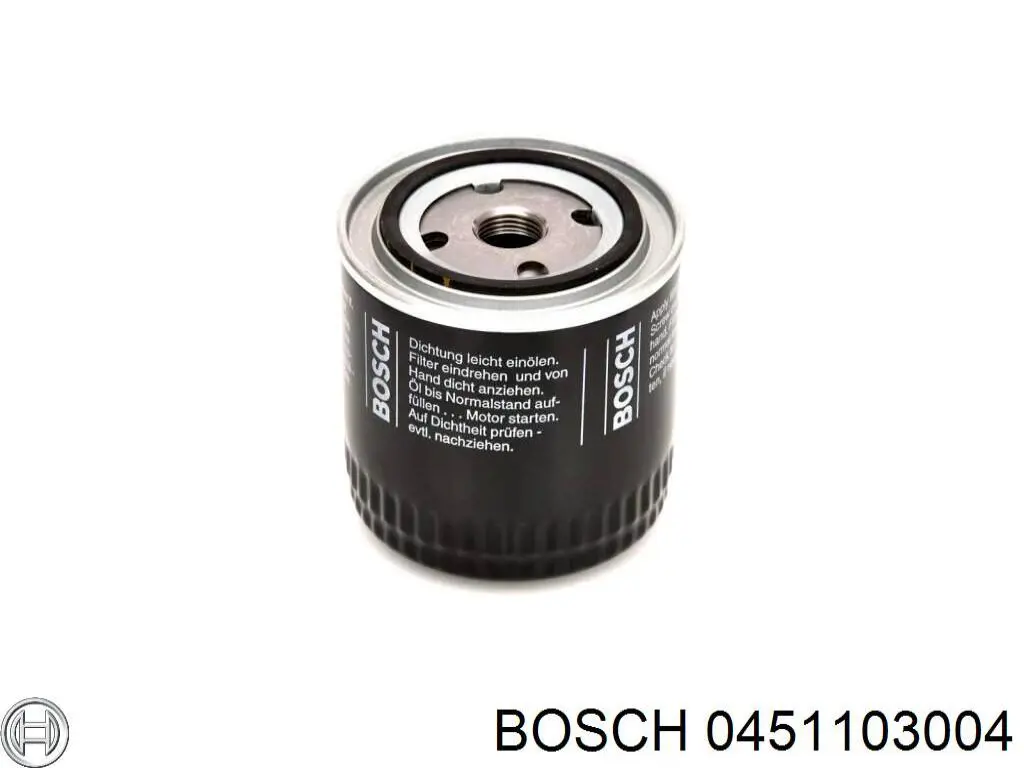 0451103004 Bosch фільтр масляний