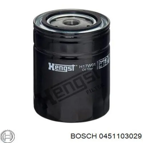 Купити 0451103029 Bosch Фільтр очищення масла відцентровий