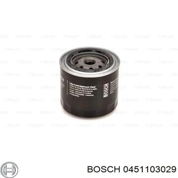 0451103029 Bosch фільтр масляний