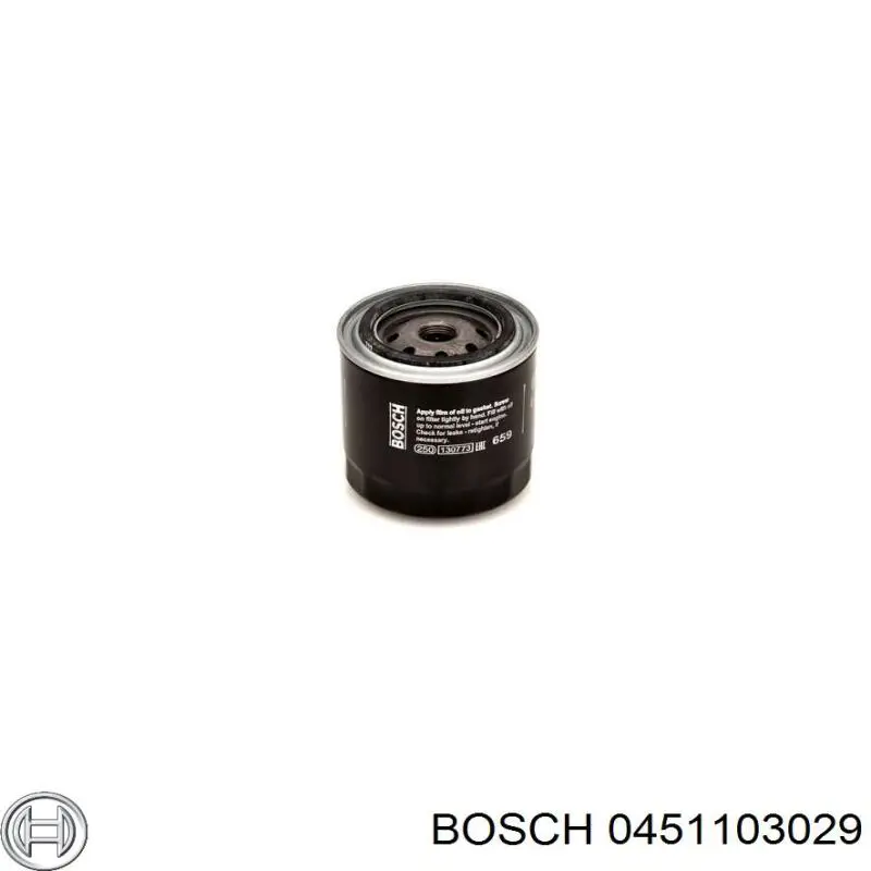 Фільтр масляний Bosch 0451103029
