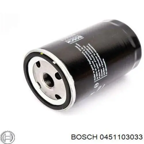 0451103033 Bosch Фільтр масла