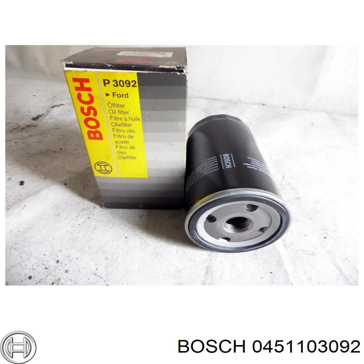 0451103092 Bosch фільтр масляний