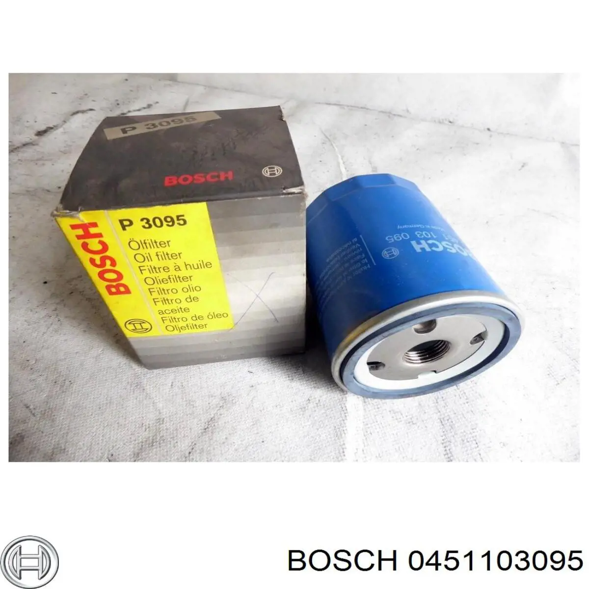 0451103095 Bosch фільтр масляний