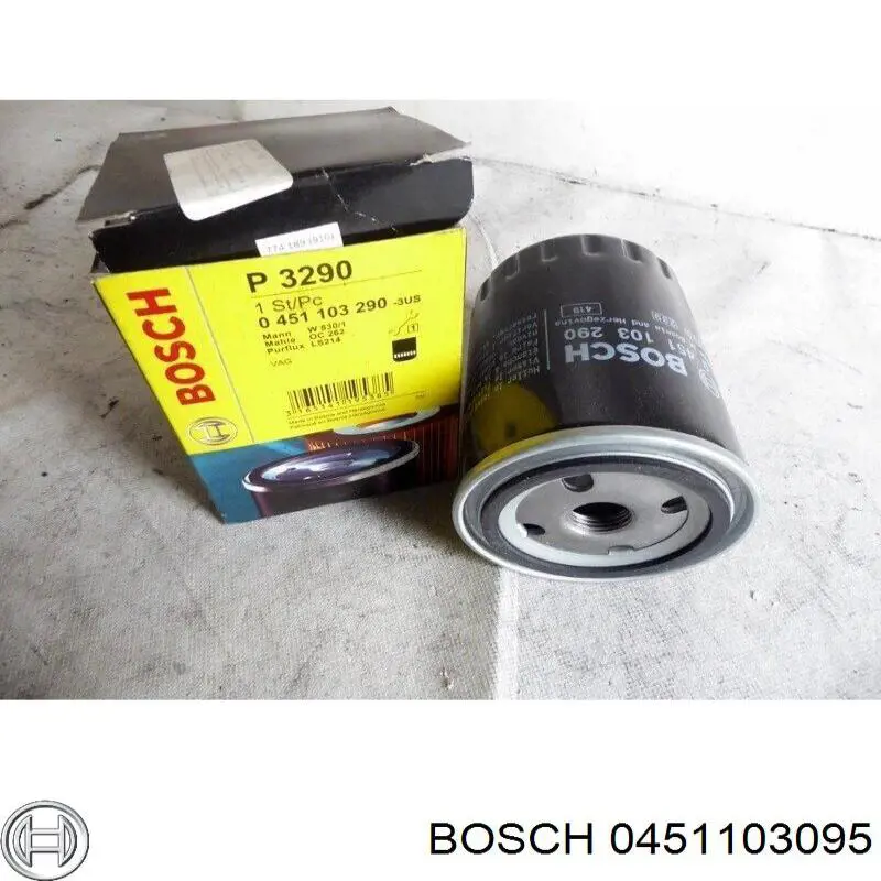 Масляний фільтр двигуна Bosch 0451103095 ціна, від 4.65 USD