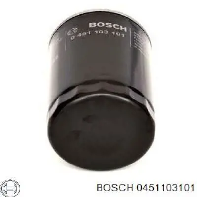 Фільтр масляний 0451103101 Bosch