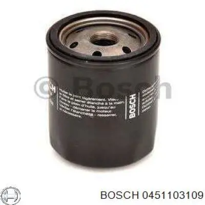 0451103109 Bosch фільтр масляний