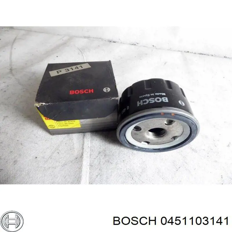 0451103141 Bosch фільтр масляний