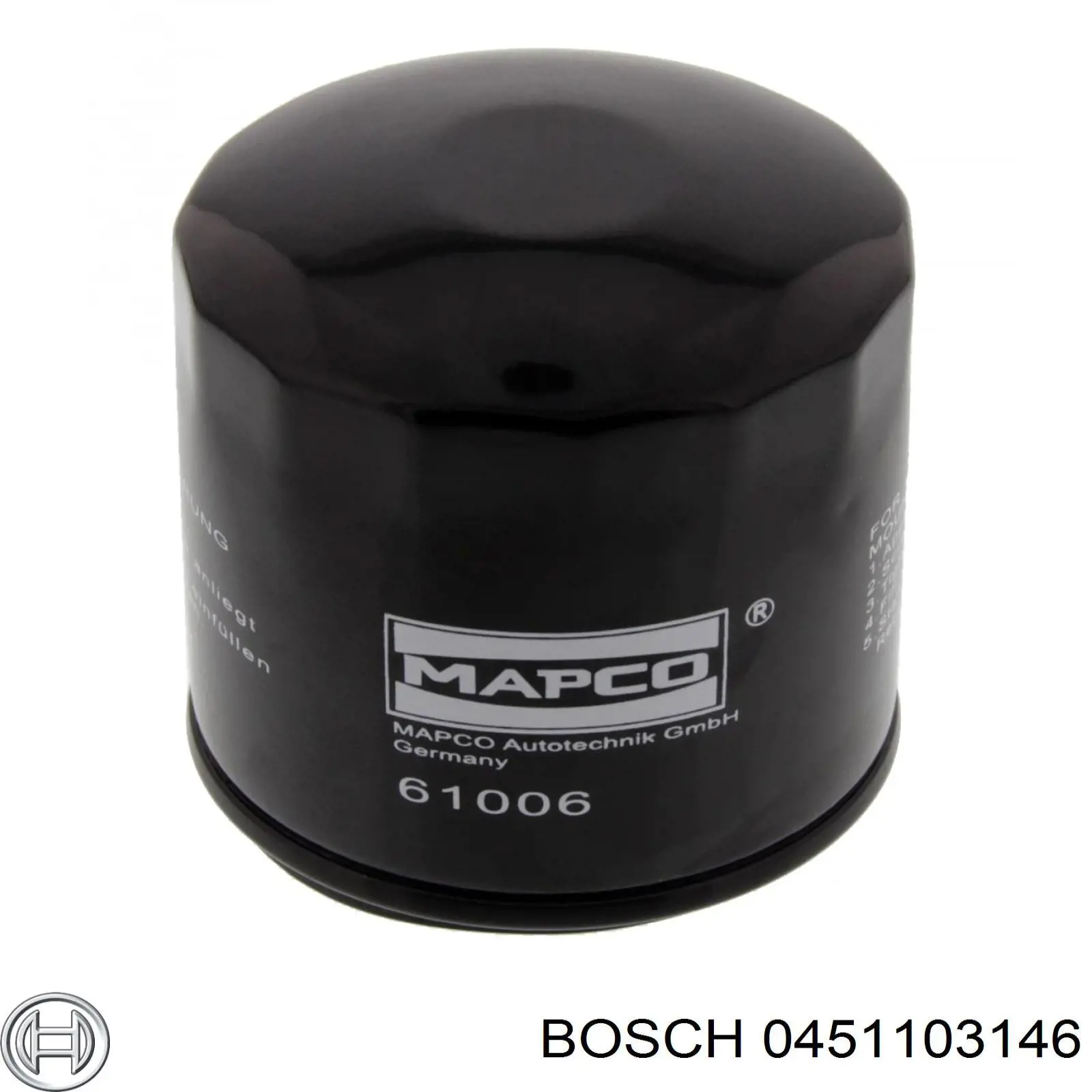 Масляний фільтр 0451103146 Bosch