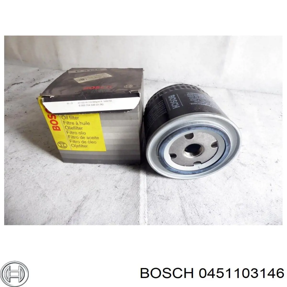 0451103146 Bosch фільтр масляний