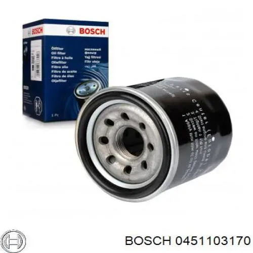 0451103170 Bosch фільтр масляний
