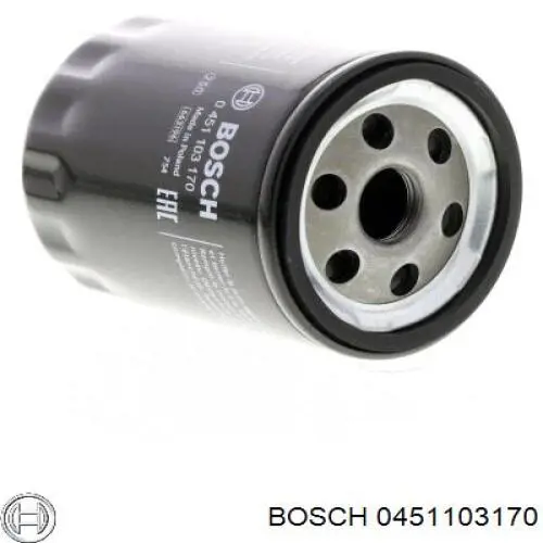 Масляний фільтр 0451103170 Bosch