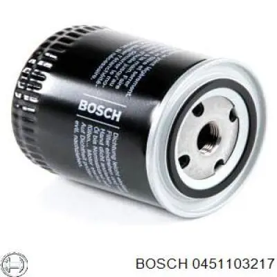 Купити 0451103217 Bosch Фільтр очищення масла відцентровий