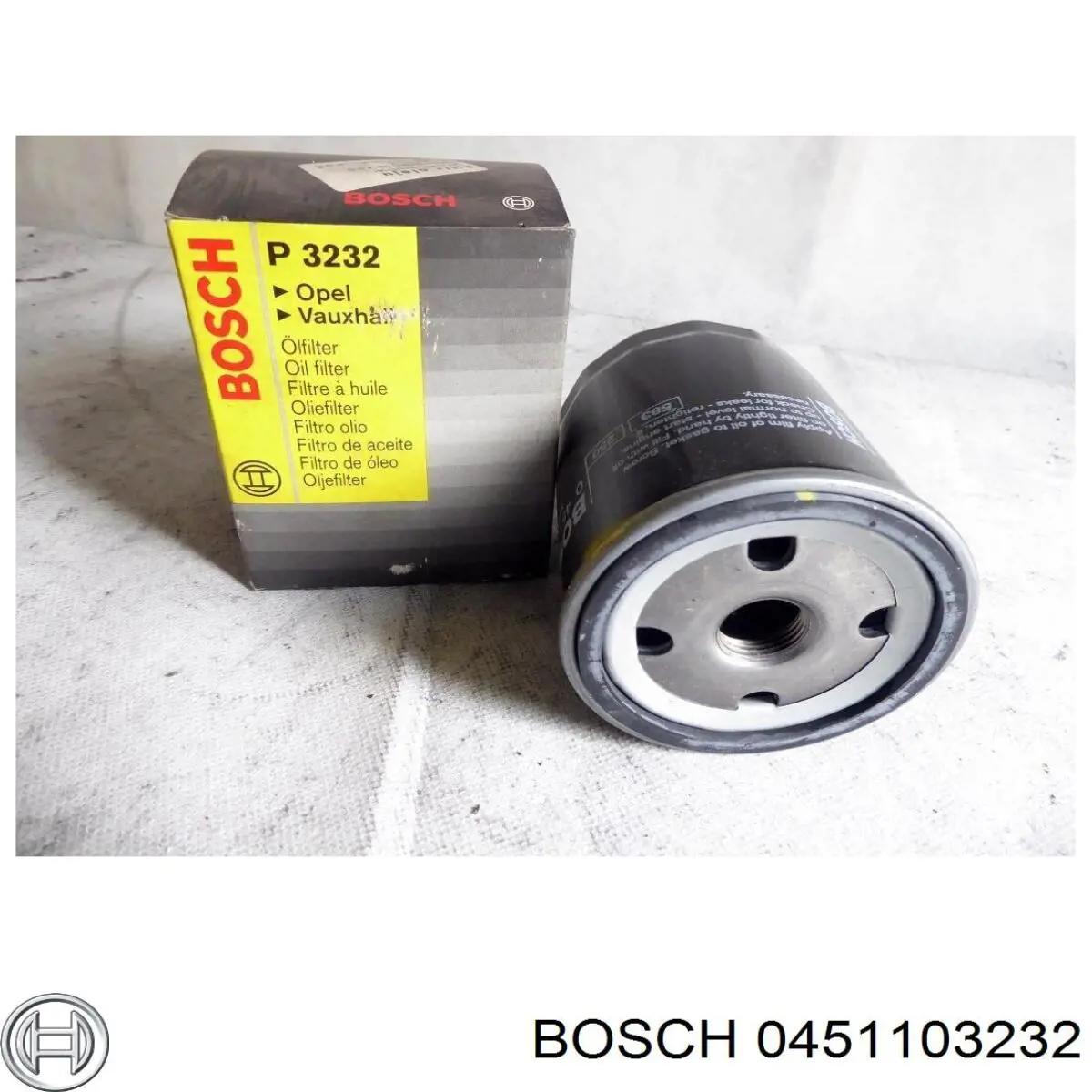 0451103232 Bosch фільтр масляний