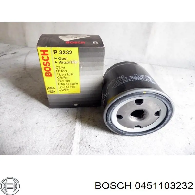 Масляний фільтр двигуна Bosch 0451103232 ціна, від 4.22 USD