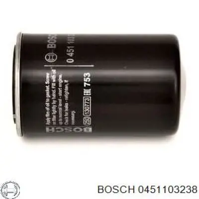 Фільтр масляний Bosch 0451103238