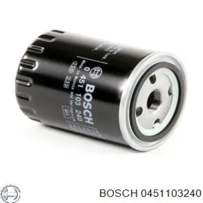 Масляний фільтр 0451103240 Bosch