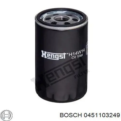 Фільтр масляний Bosch 0451103249
