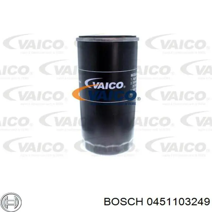 0451103249 Bosch Фільтр масла