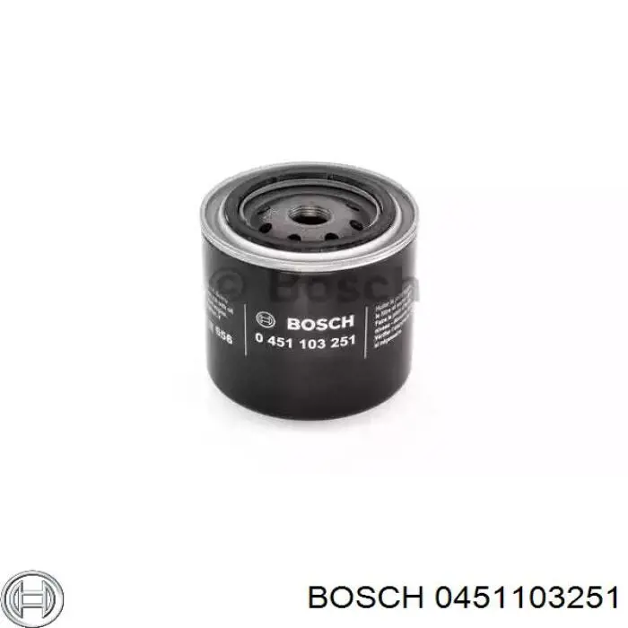0451103251 Bosch фільтр масляний
