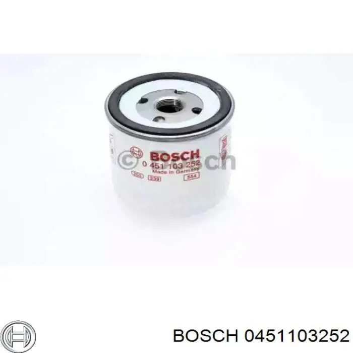 Фільтр масляний 0451103252 Bosch