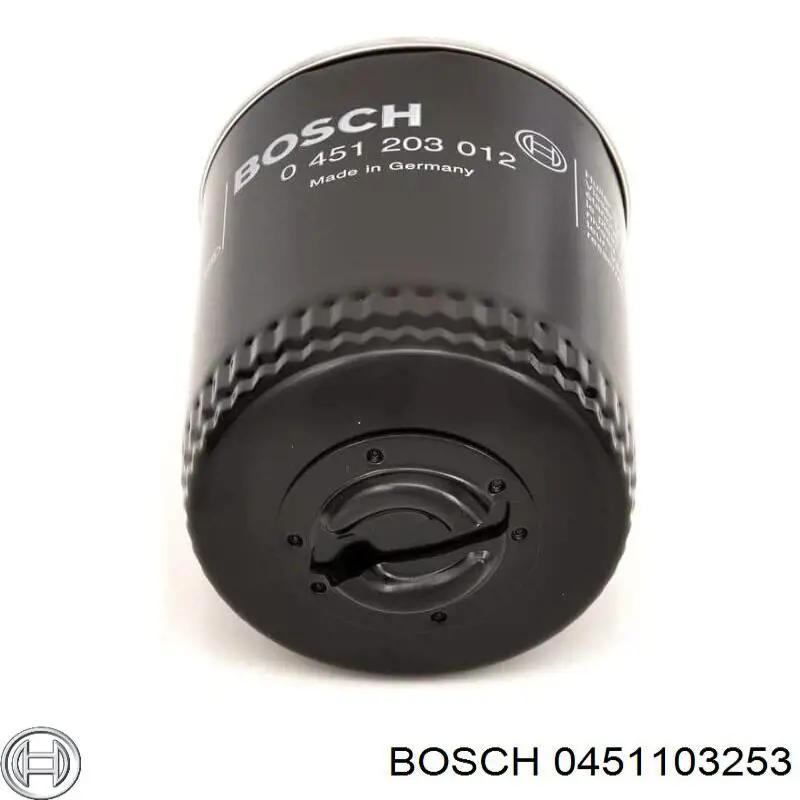 Купити 0451103253 Bosch Фільтр очищення масла відцентровий