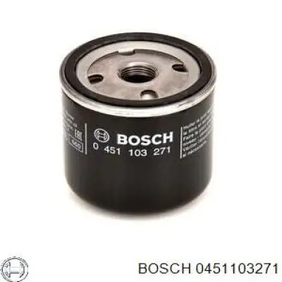 0451103271 Bosch фільтр масляний
