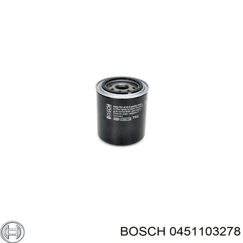 Масляний фільтр 0451103278 Bosch