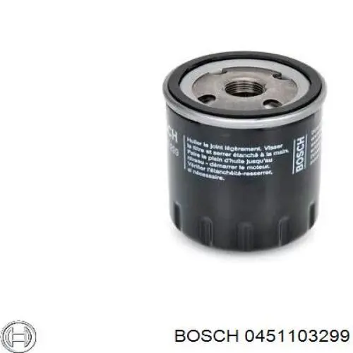 Купити 0451103299 Bosch Фільтр очищення масла відцентровий