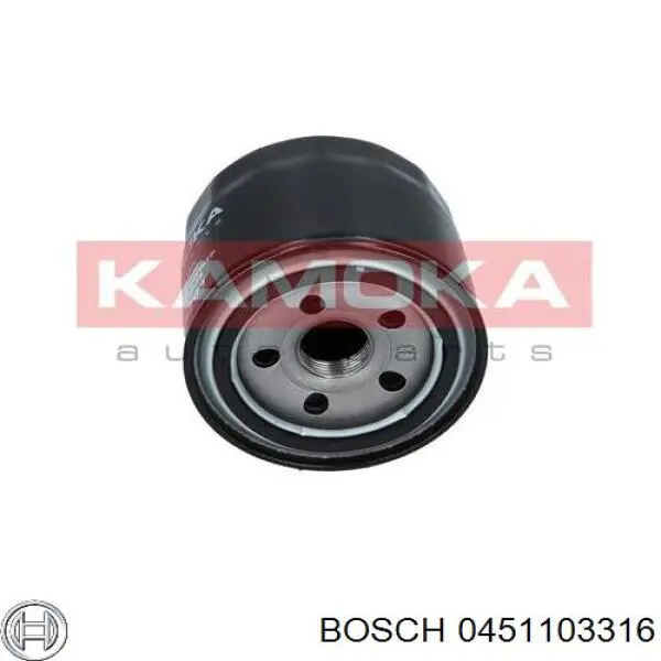 0451103316 Bosch Фільтр масла