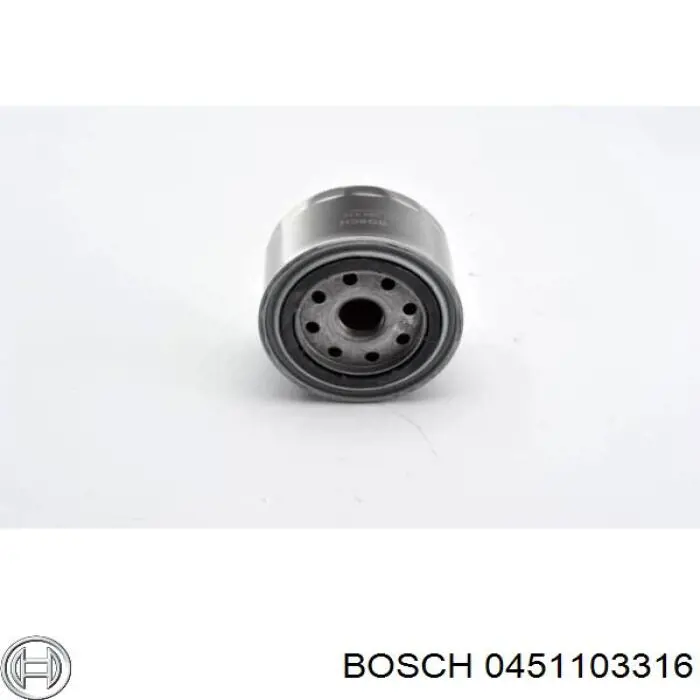 0451103316 Bosch фільтр масляний