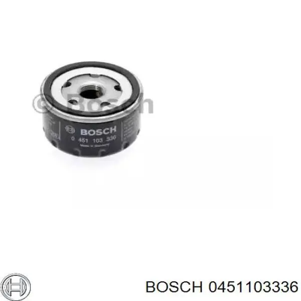 0451103336 Bosch фільтр масляний