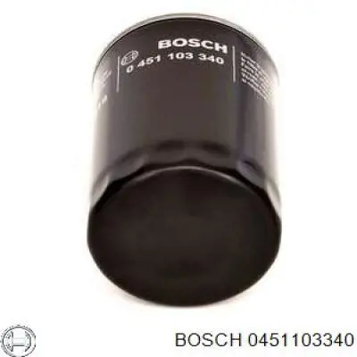 Фільтр масляний 0451103340 Bosch