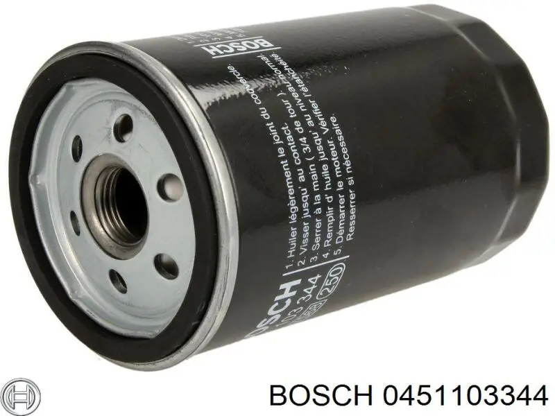 0451103344 Bosch фільтр масляний