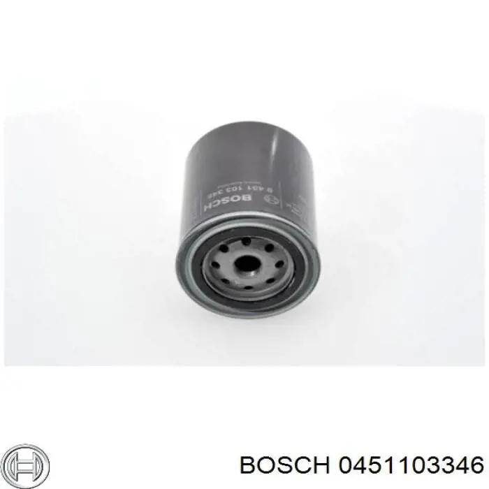 0451103346 Bosch фільтр масляний
